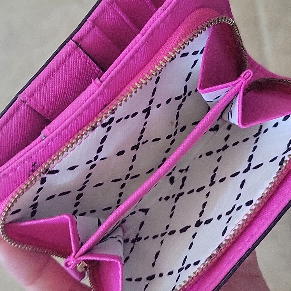 MWOT KATE SPADE Pink Leather Wallet - Picture 3 of 5